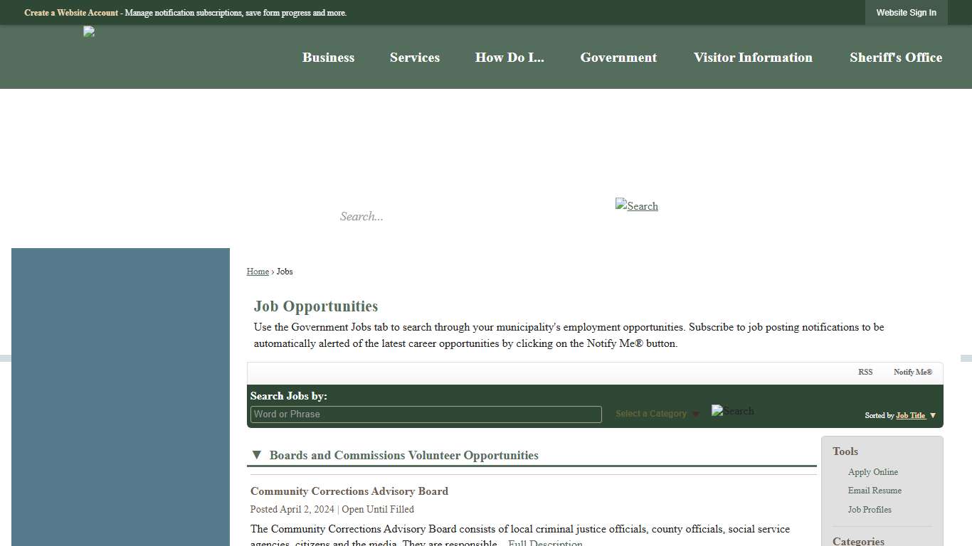 Jobs • Cass County, MI • CivicEngage